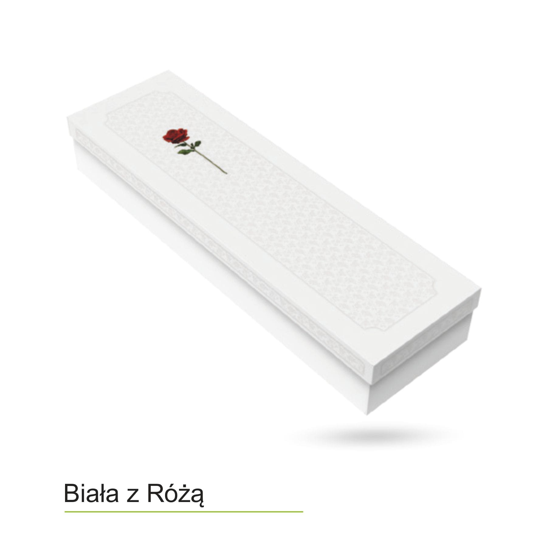 Zdjęcie produktu PERSONALIZOWANA BIAŁA Z RÓŻĄ