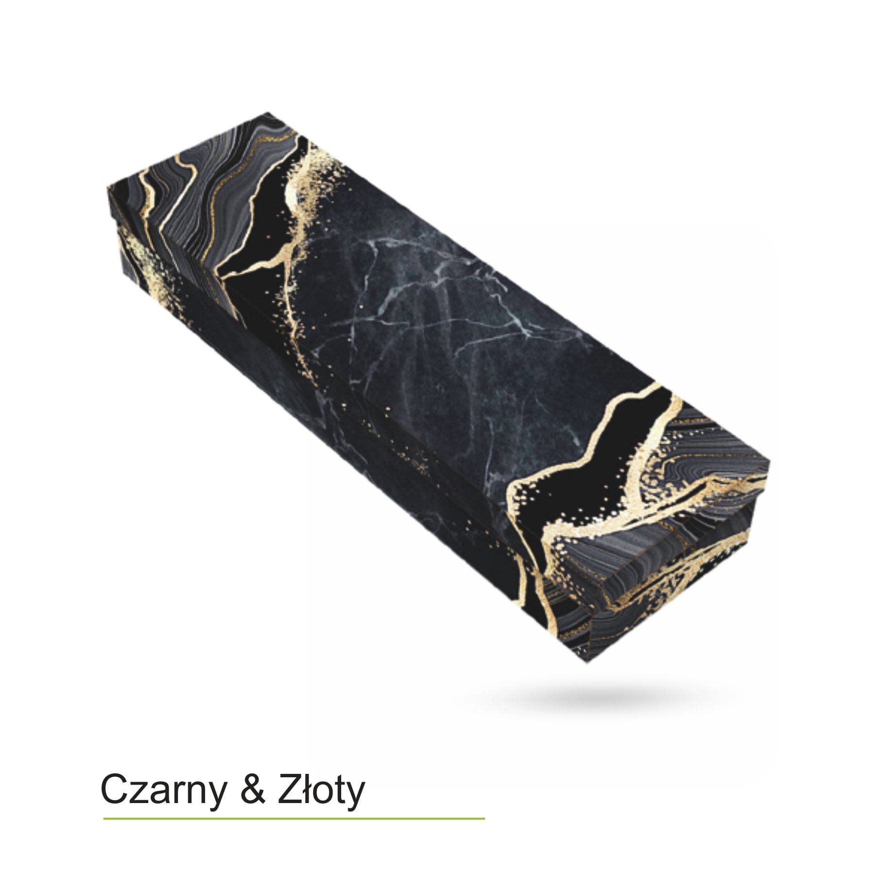 Zdjęcie produktu PERSONALIZOWANA CZARNO-ZŁOTA