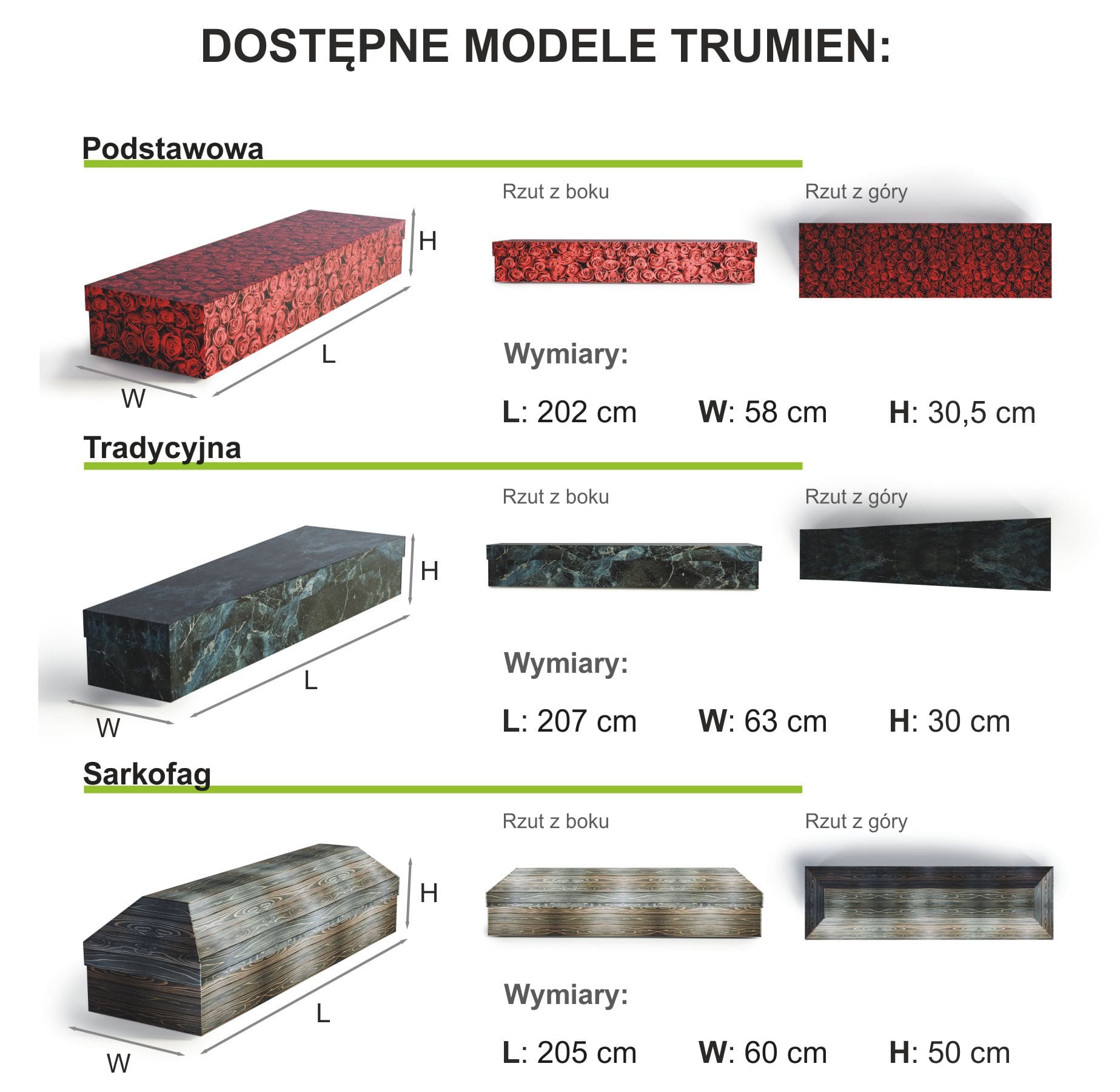 Zdjęcie produktu DOSTEPNE MODELE